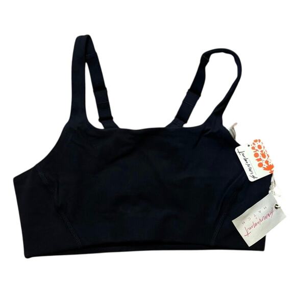 NWT Free People Movement x Hatch Never Better Square Neck Maternity Bra Black S - Picture 3 of 7